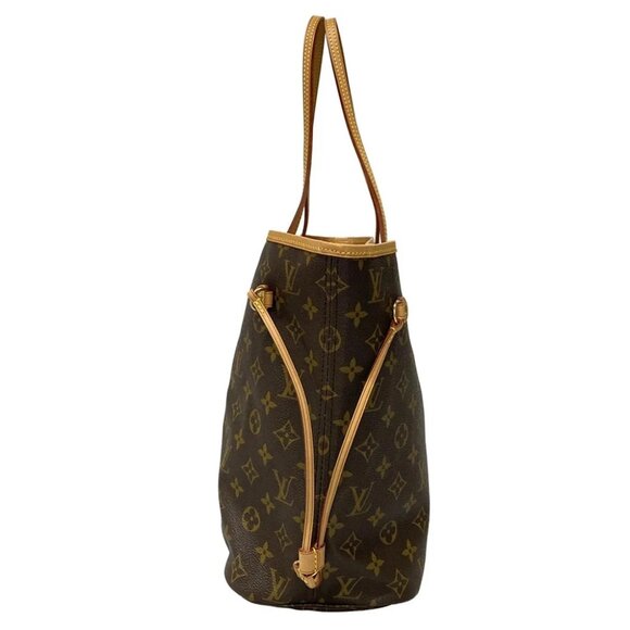 Auth LOUIS VUITTON Neverfull MM Monogram Tote Bag Monogram Canvas - Picture 4 of 14